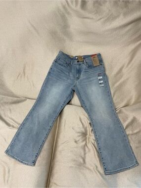 Levi's Light Wash Flared Jeans - Classic Blue